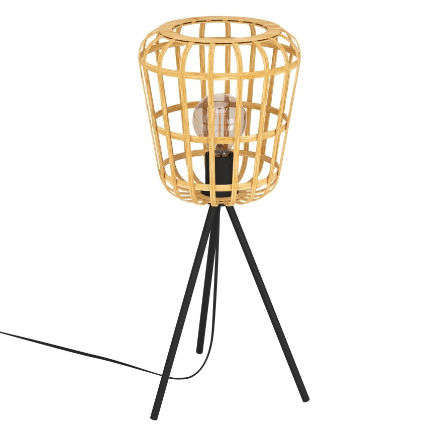 Eglo - Stolna lampa 1xE27/40W/230V bambus