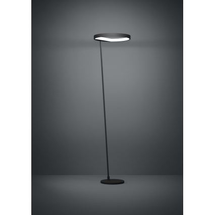 Eglo - LED Prigušiva podna lampa LED/23W/230V 3000K crna