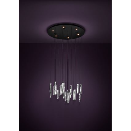 Eglo - LED Prigušivi luster na sajli 6xLED/4,2W/230V 3000K prozirna