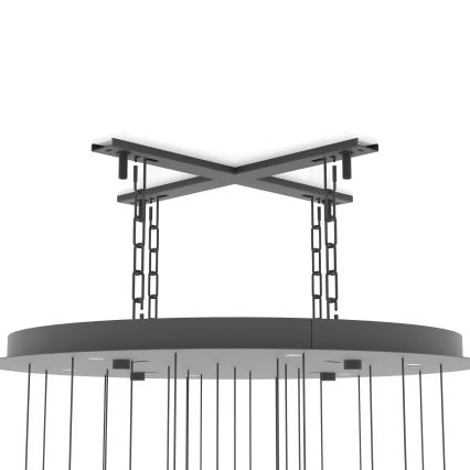 Eglo - LED Prigušivi luster na sajli 6xLED/4,2W/230V 3000K prozirna