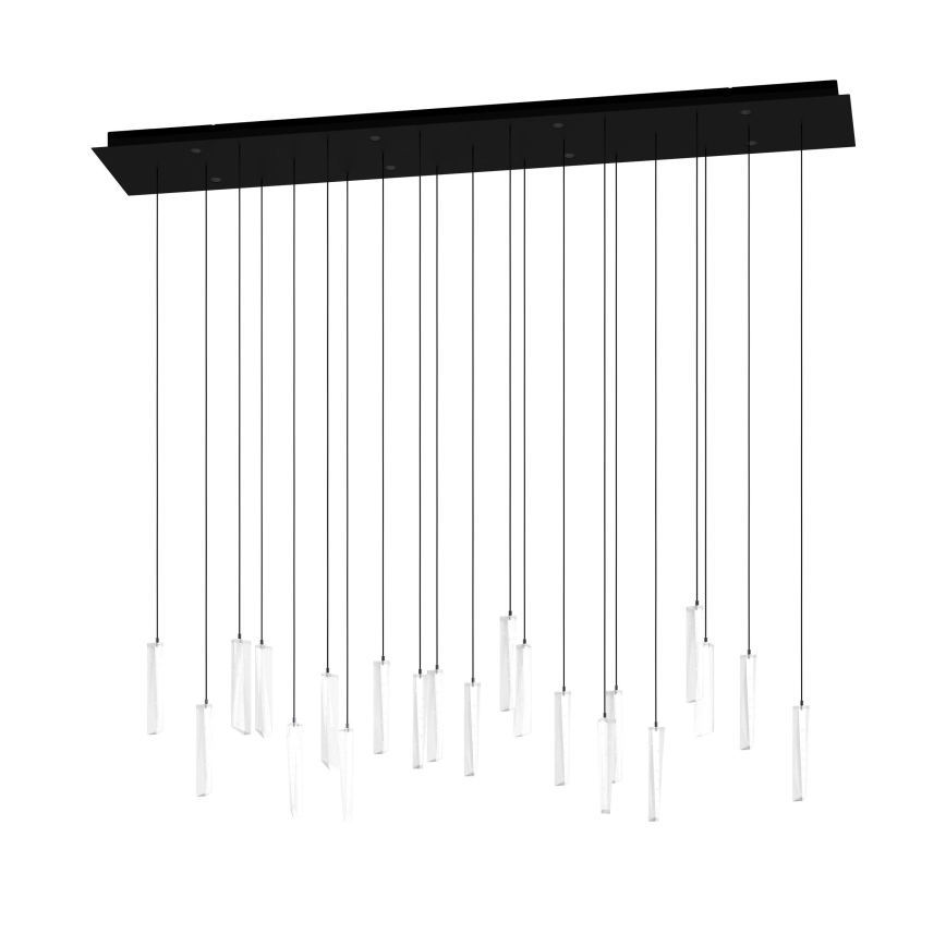 Eglo - LED Prigušivi luster na sajli 8xLED/4,2W/230V 3000K prozirna