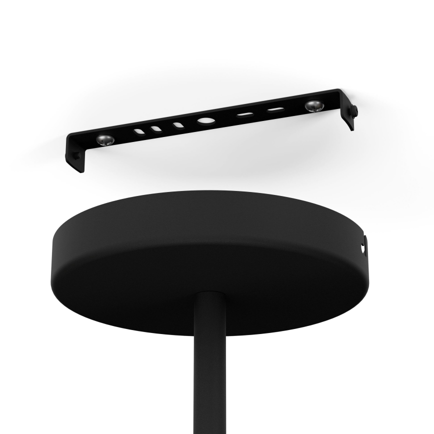 Eglo - Luster na sajli 1xE27/60W/230V pr. 98,5 cm crna