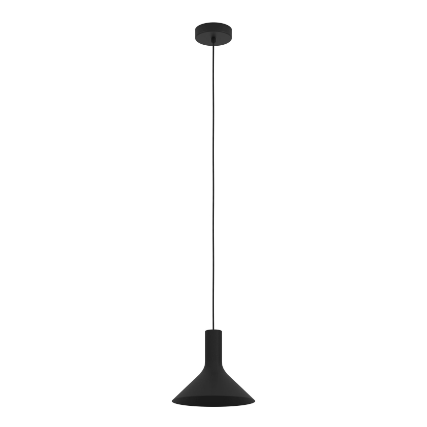 Eglo - Luster na sajli 1xE27/28W/230V crna