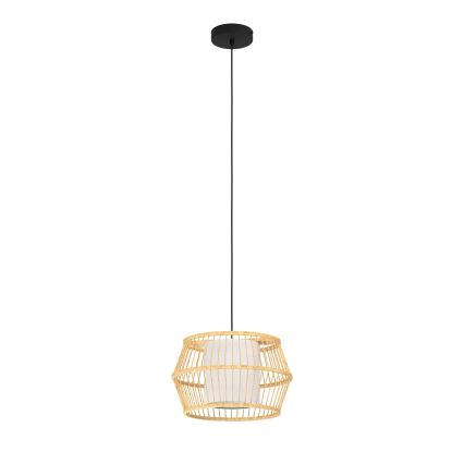 Eglo - Luster na sajli 1xE27/40W/230V bambus