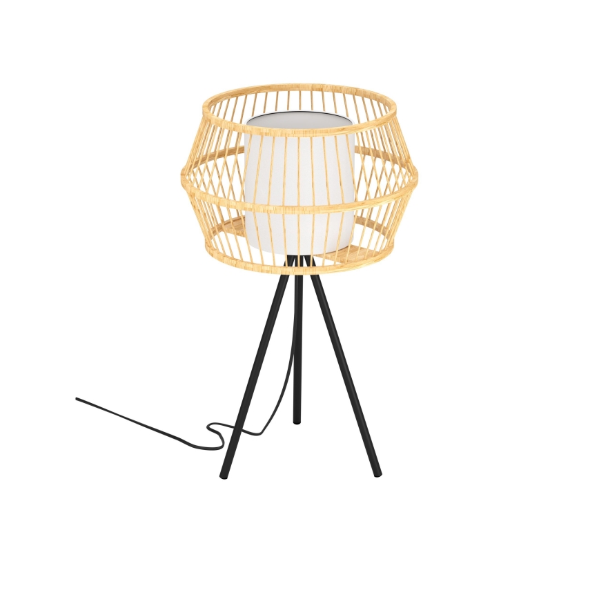 Eglo - Stolna lampa 1xE27/40W/230V bambus