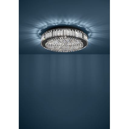 Eglo - LED Prigušiva stropna svjetiljka LED/23,5W/230V 4000K crna