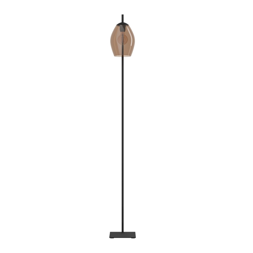 Eglo - Podna lampa 1xE27/40W/230V smeđa