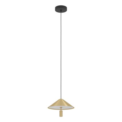 Eglo - LED Luster na sajli LED/12W/230V 3000K zlatna