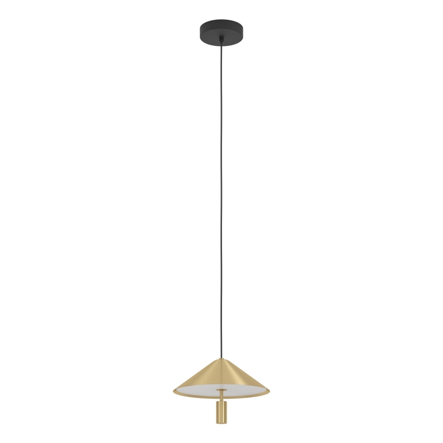 Eglo - LED Luster na sajli LED/12W/230V 3000K zlatna