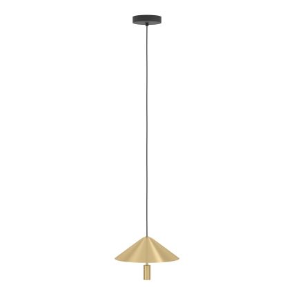 Eglo - LED Luster na sajli LED/12W/230V 3000K zlatna