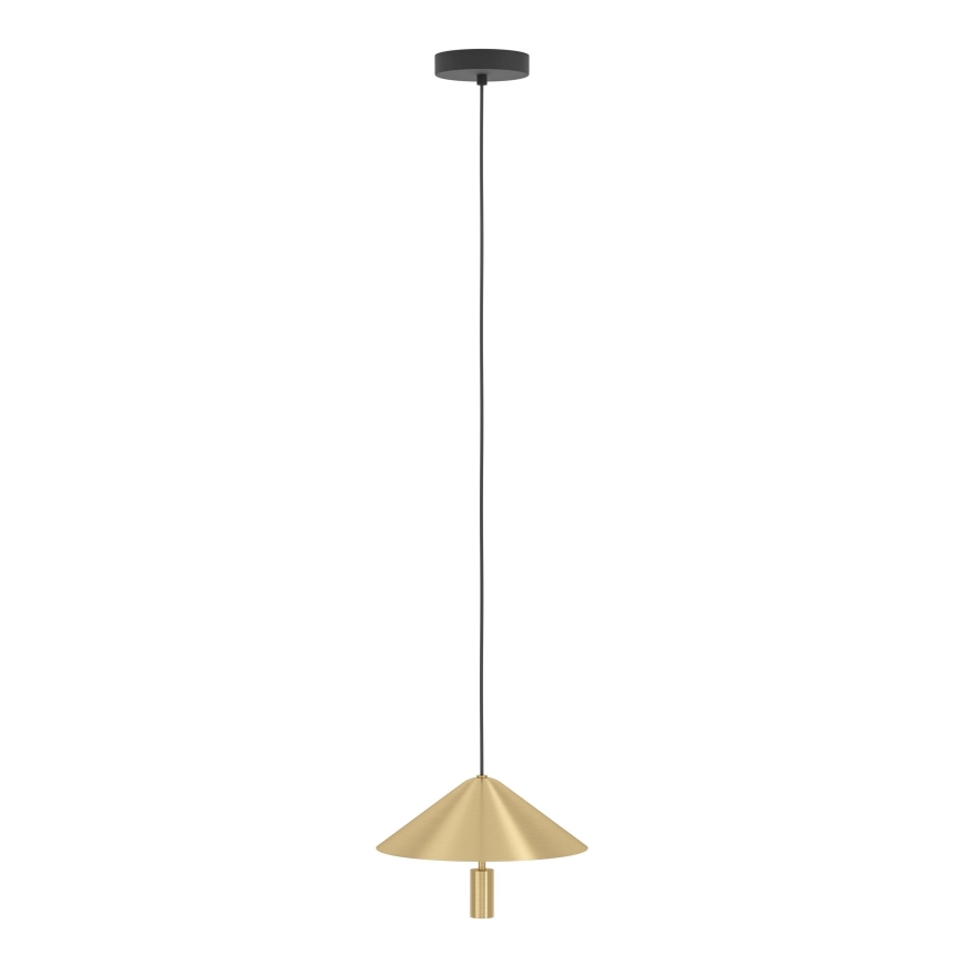 Eglo - LED Luster na sajli LED/12W/230V 3000K zlatna
