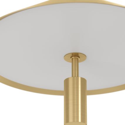 Eglo - LED Prigušivi luster na sajli 3xLED/12W/230V 3000K zlatna