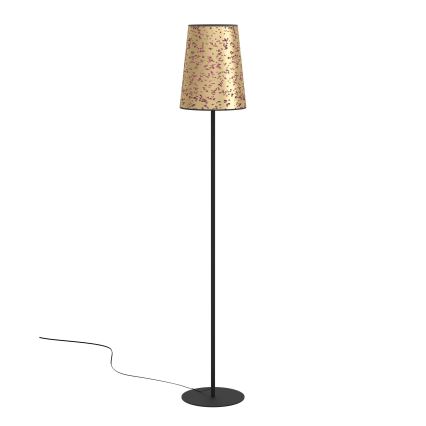 Eglo - Podna lampa 1xE27/25W/230V zlatna/ružičasta