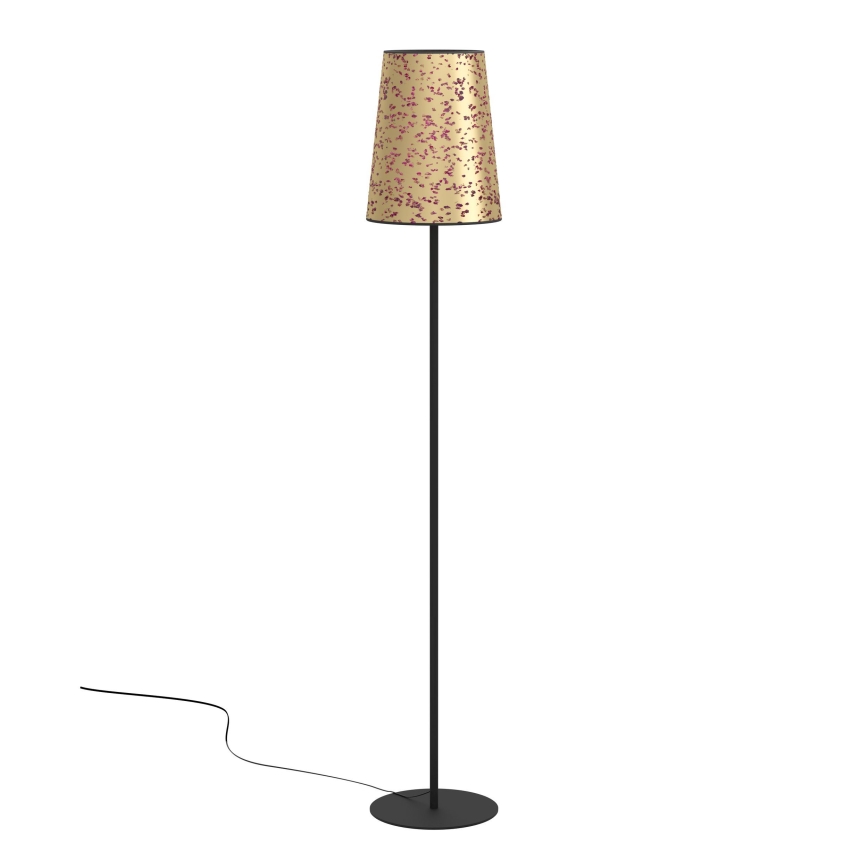 Eglo - Podna lampa 1xE27/25W/230V zlatna/ružičasta