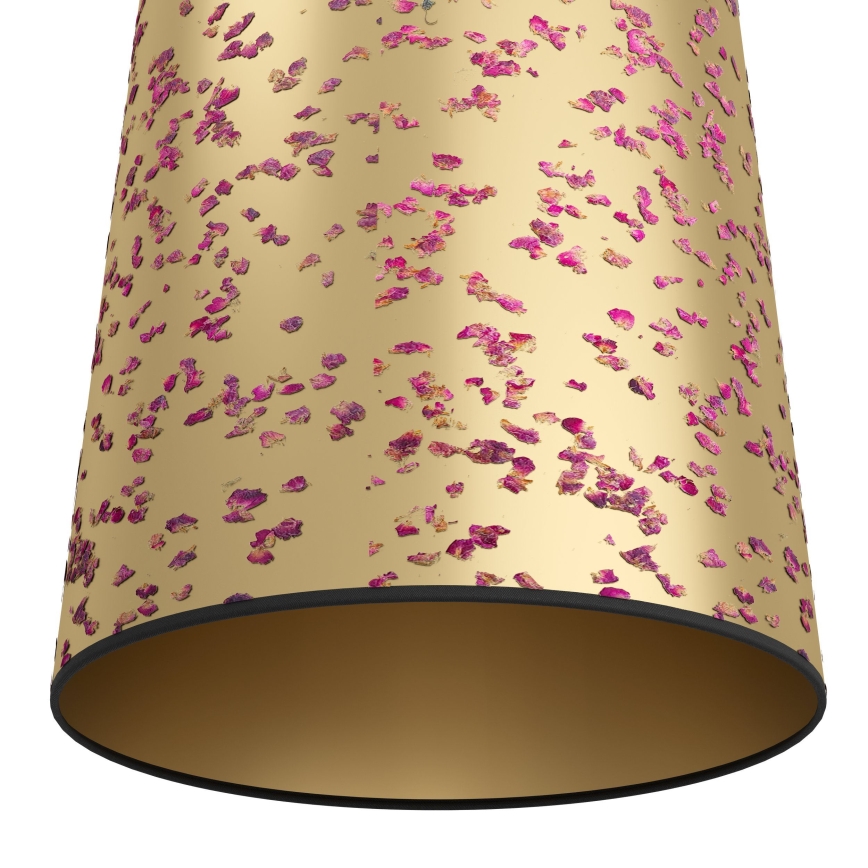 Eglo - Podna lampa 1xE27/25W/230V zlatna/ružičasta