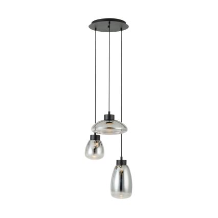 Eglo - LED Prigušivi luster na sajli 3xLED/5,4W/230V 2700K dimna
