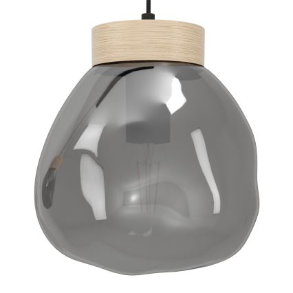 Eglo - Luster na sajli 3xE27/40W/230V dimna