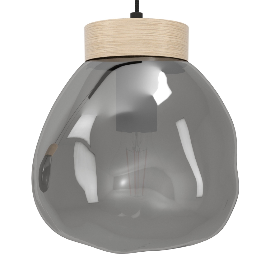 Eglo - Luster na sajli 3xE27/40W/230V dimna