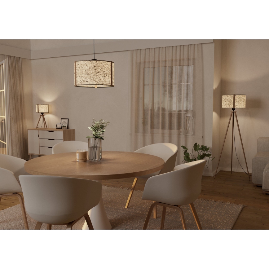 Eglo - Stolna lampa 1xE27/25W/230V bež