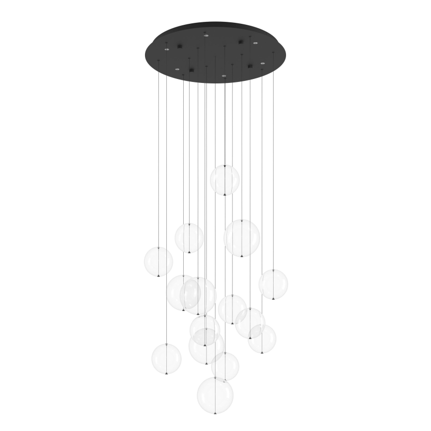 Eglo - LED Prigušivi luster na sajli 6xLED/4,2W/230V 3000K prozirna