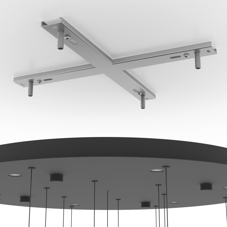 Eglo - LED Prigušivi luster na sajli 6xLED/4,2W/230V 3000K prozirna