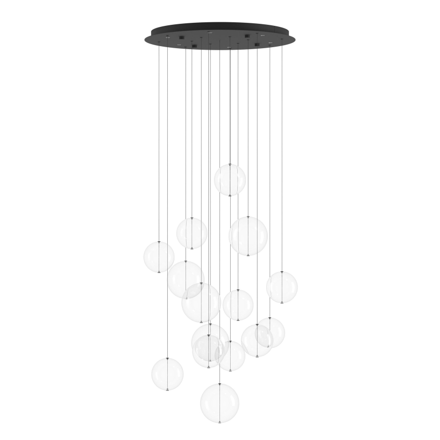 Eglo - LED Prigušivi luster na sajli 6xLED/4,2W/230V 3000K prozirna