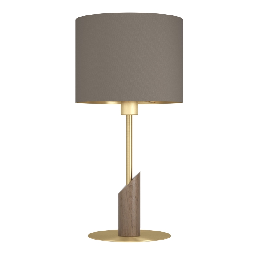 Eglo - Stolna lampa 1xE27/40W/230V smeđa/zlatna
