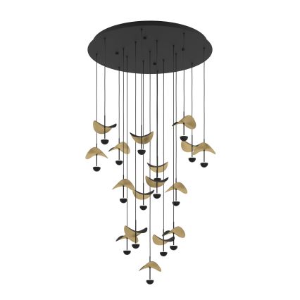Eglo - LED Prigušivi luster na sajli 17xLED/2,3W/230V 3000K pr. 78 cm