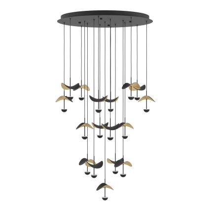 Eglo - LED Prigušivi luster na sajli 17xLED/2,3W/230V 3000K pr. 78 cm