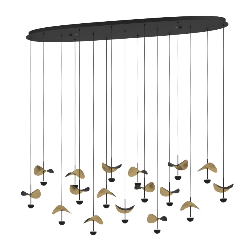 Eglo - LED Prigušivi luster na sajli 17xLED/2,3W/230V 3000K
