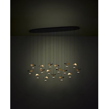 Eglo - LED Prigušivi luster na sajli 17xLED/2,3W/230V 3000K