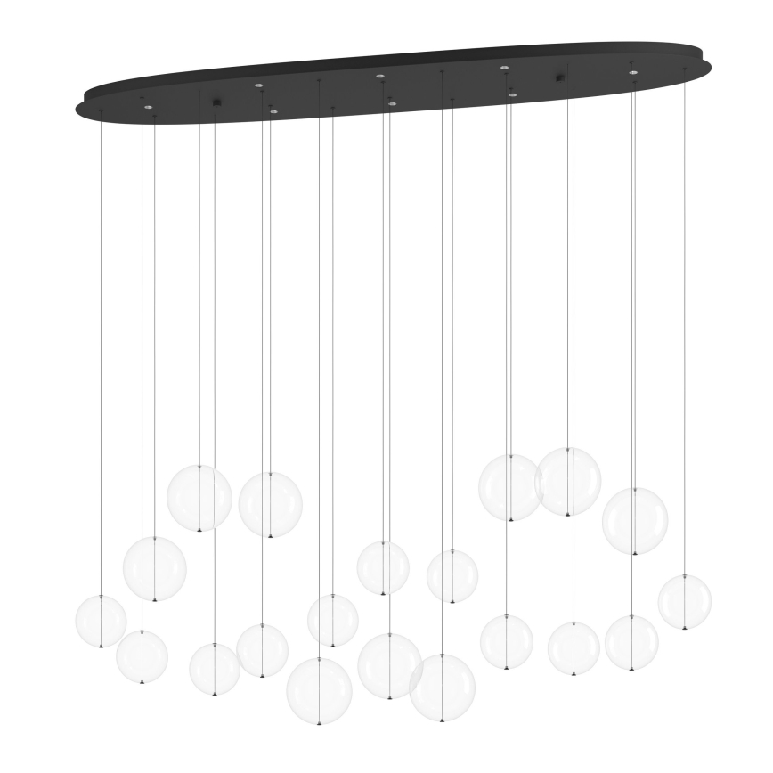 Eglo - LED Prigušivi luster na sajli 8xLED/4,2W/230V 3000K prozirna