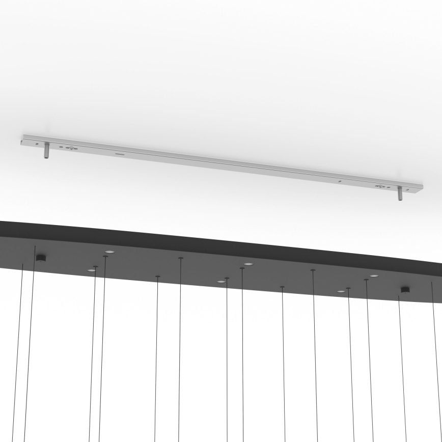 Eglo - LED Prigušivi luster na sajli 8xLED/4,2W/230V 3000K prozirna