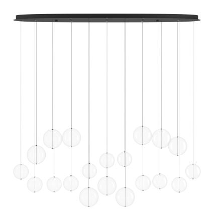 Eglo - LED Prigušivi luster na sajli 8xLED/4,2W/230V 3000K prozirna