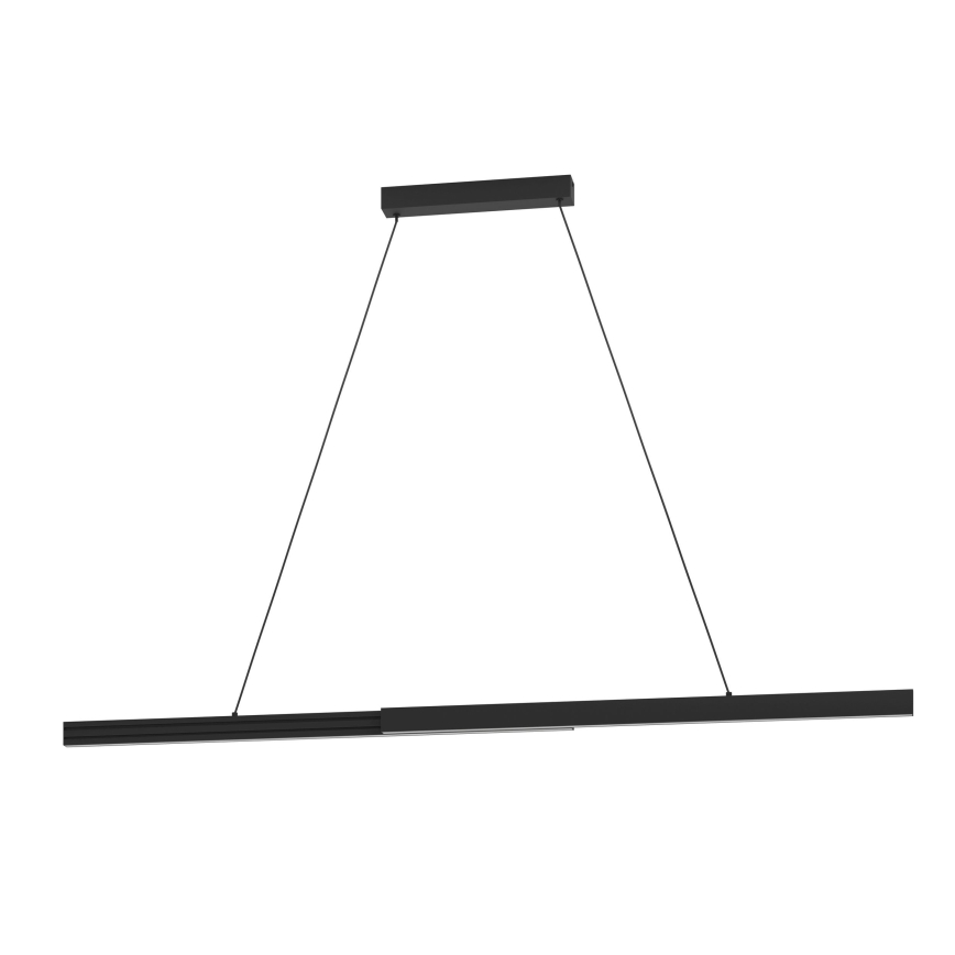 Eglo - LED Prigušivi luster na sajli LED/20W/230V 3000K crna