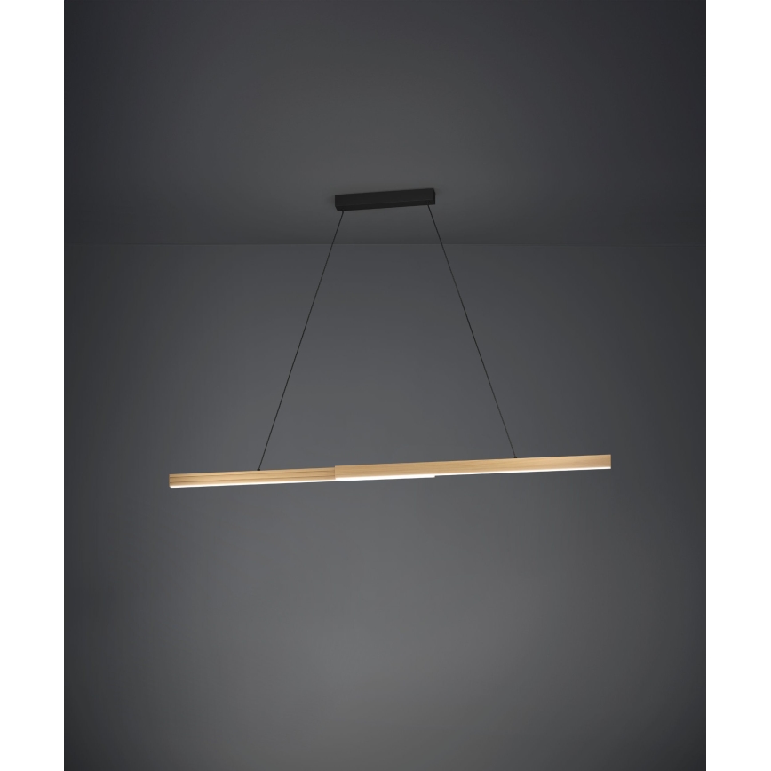 Eglo - LED Prigušivi luster na sajli LED/21W/230V 3000K smeđa