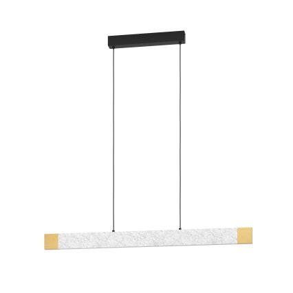 Eglo - LED Prigušivi luster na sajli LED/22,2W/230V 3000K smeđa/siva