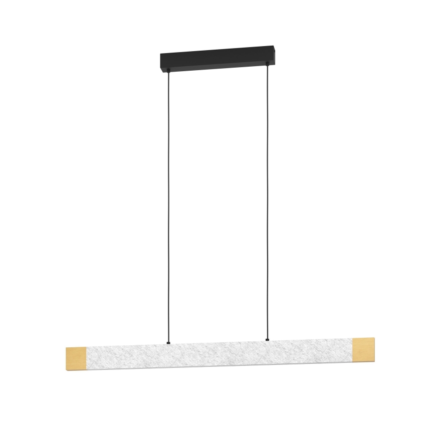Eglo - LED Prigušivi luster na sajli LED/22,2W/230V 3000K smeđa/siva