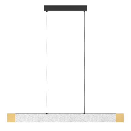 Eglo - LED Prigušivi luster na sajli LED/22,2W/230V 3000K smeđa/siva