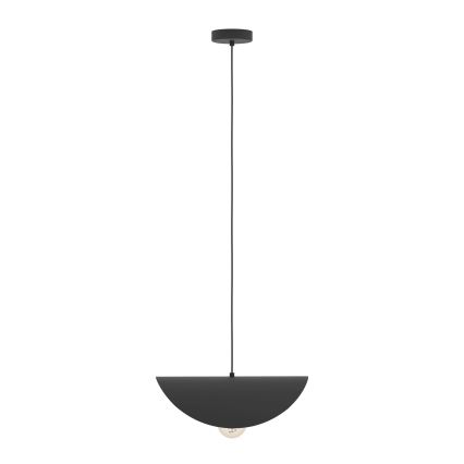 Eglo - Luster na sajli 1xE27/40W/230V 41 cm crna/zlatna