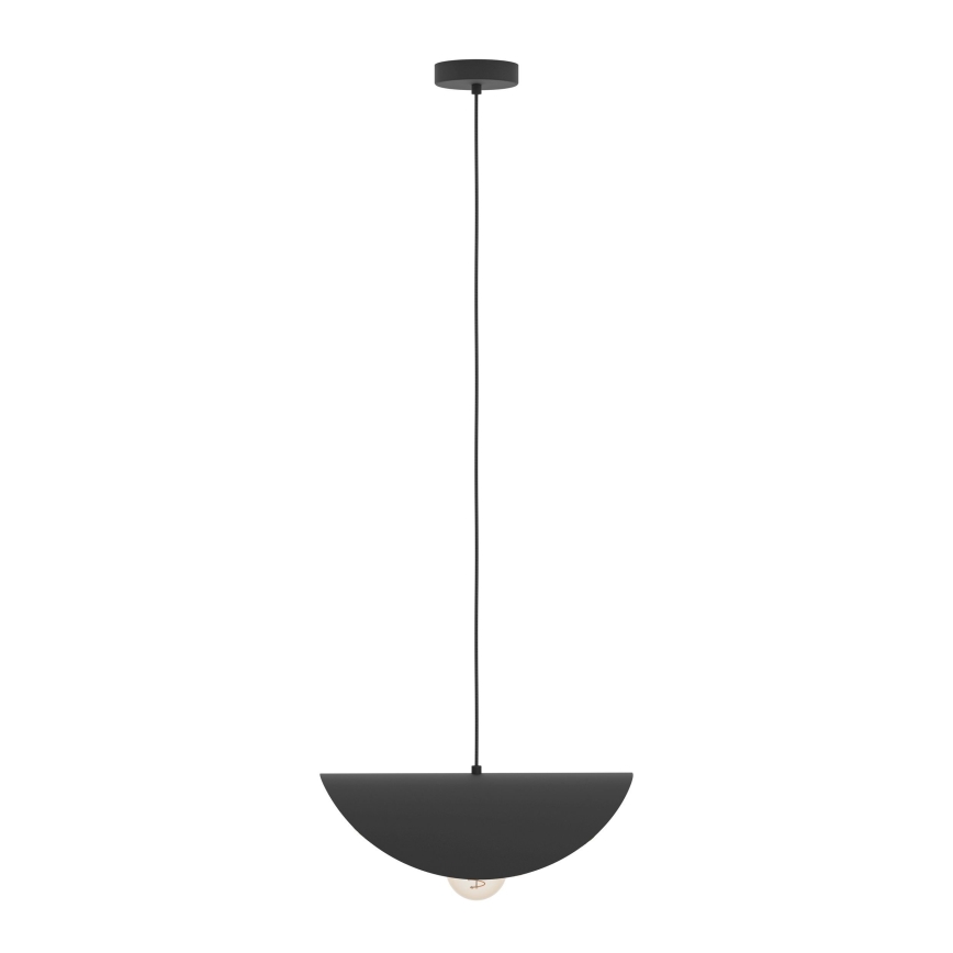 Eglo - Luster na sajli 1xE27/40W/230V 41 cm crna/zlatna