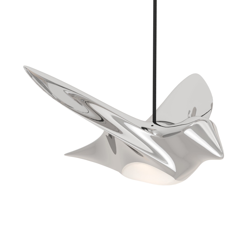 Eglo - LED Prigušivi luster na sajli 8xLED/4,2W/230V 3000K sjajni krom