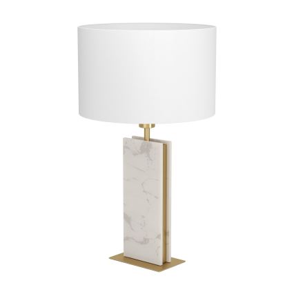 Eglo - Stolna lampa 1xE27/40W/230V bijela