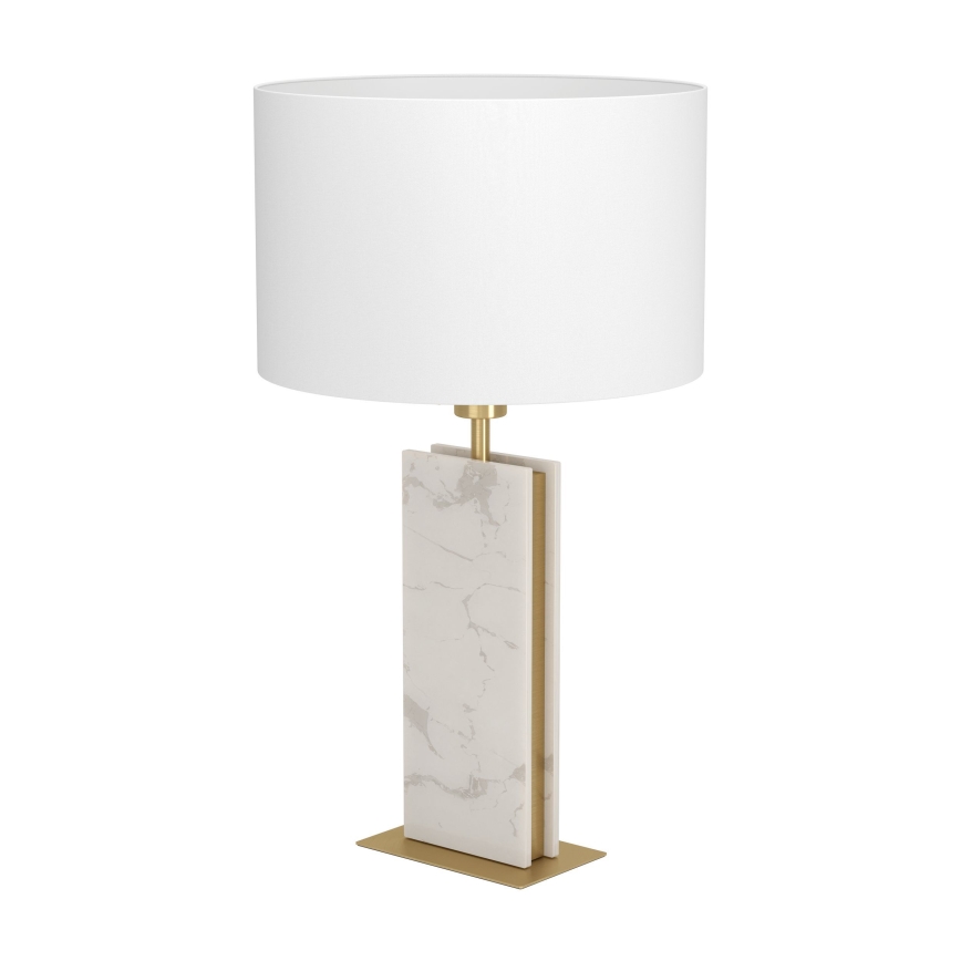 Eglo - Stolna lampa 1xE27/40W/230V bijela
