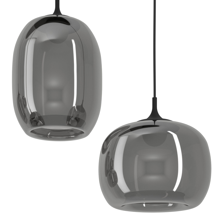 Eglo - LED Prigušivi luster na sajli 6xLED/3,7W/230V 2700-6500K dimna + daljinski upravljač