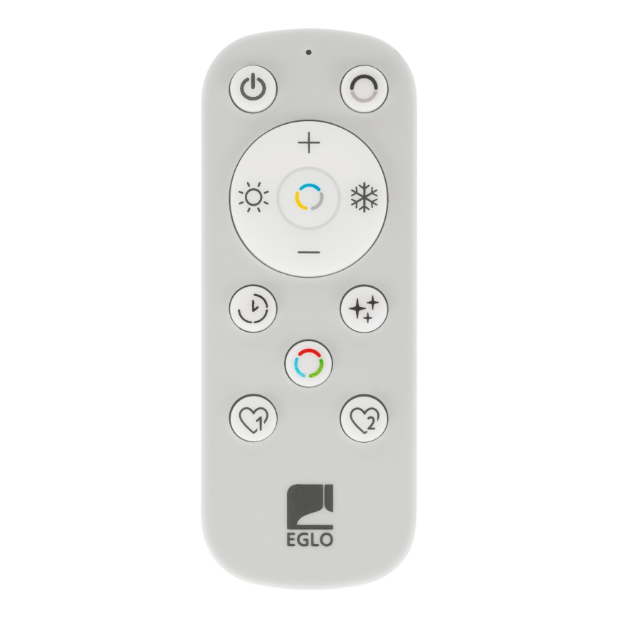 Eglo - LED Prigušivi luster na sajli 6xLED/3,7W/230V 2700-6500K dimna + daljinski upravljač