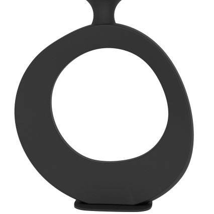 Eglo - Stolna lampa 1xE27/60W/230V 52,5 cm crna/krem