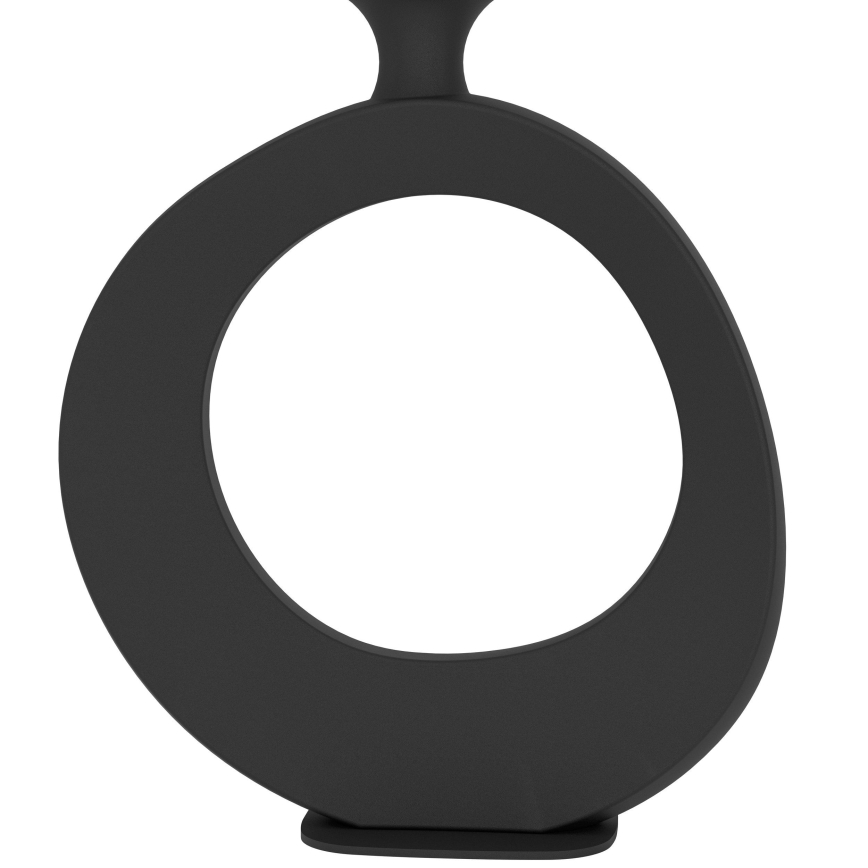 Eglo - Stolna lampa 1xE27/60W/230V 52,5 cm crna/krem