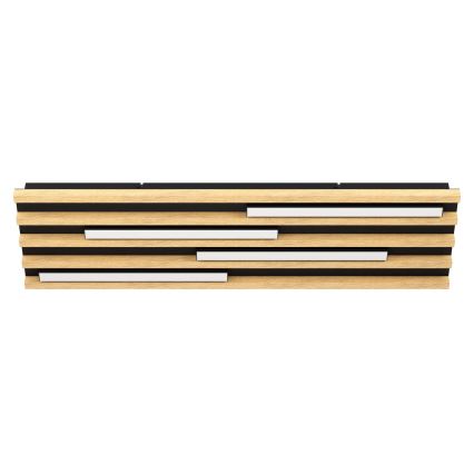 Eglo - LED Prigušiva stropna svjetiljka 4xLED/9W/230V 3000K 22x78 cm smeđa