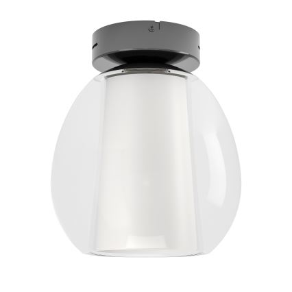 Eglo - Prigušivo LED stropno svjetlo LED/5,5W/230V + LED/1,6W 2200-6500K sjajni krom + daljinski upravljač